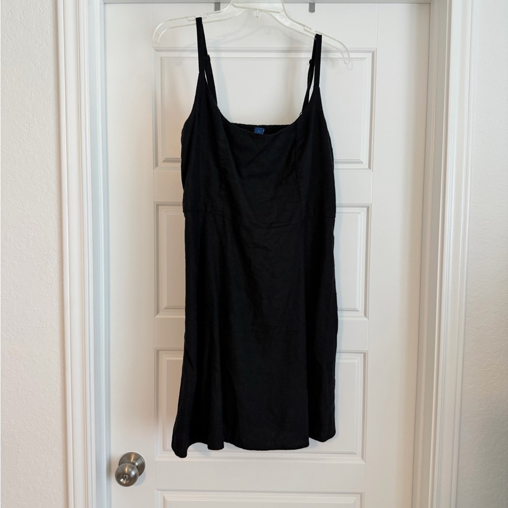 Old Navy Black Spaghetti Strap Dress